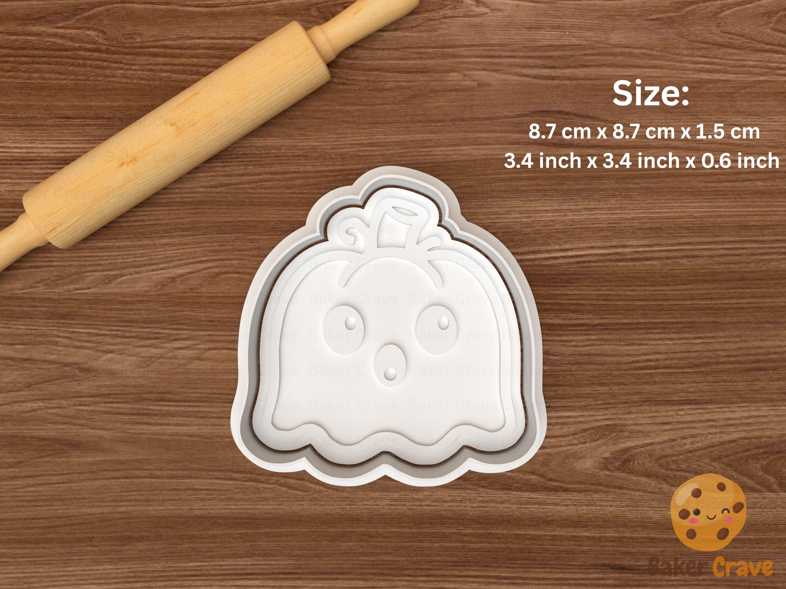 Kawaii Pumpkin Cookie Cutter Set STL File