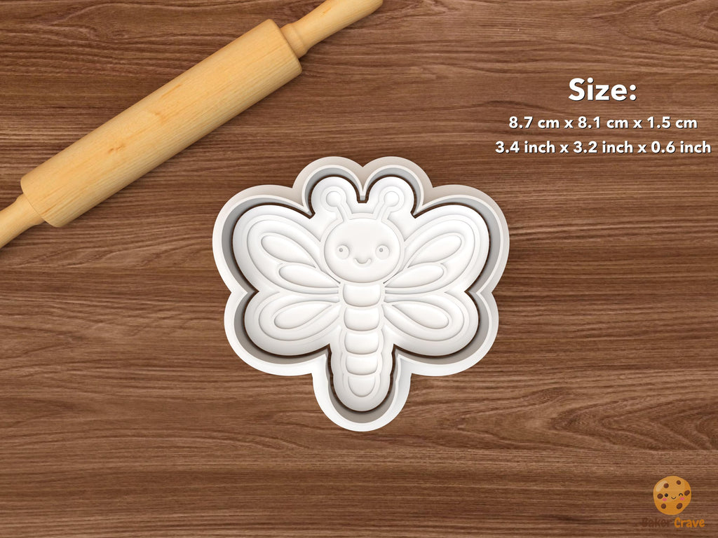 Garden Bugs Cookie Cutter Set STL File
