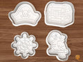 Pirate Adventure Cookie Cutter Set STL File