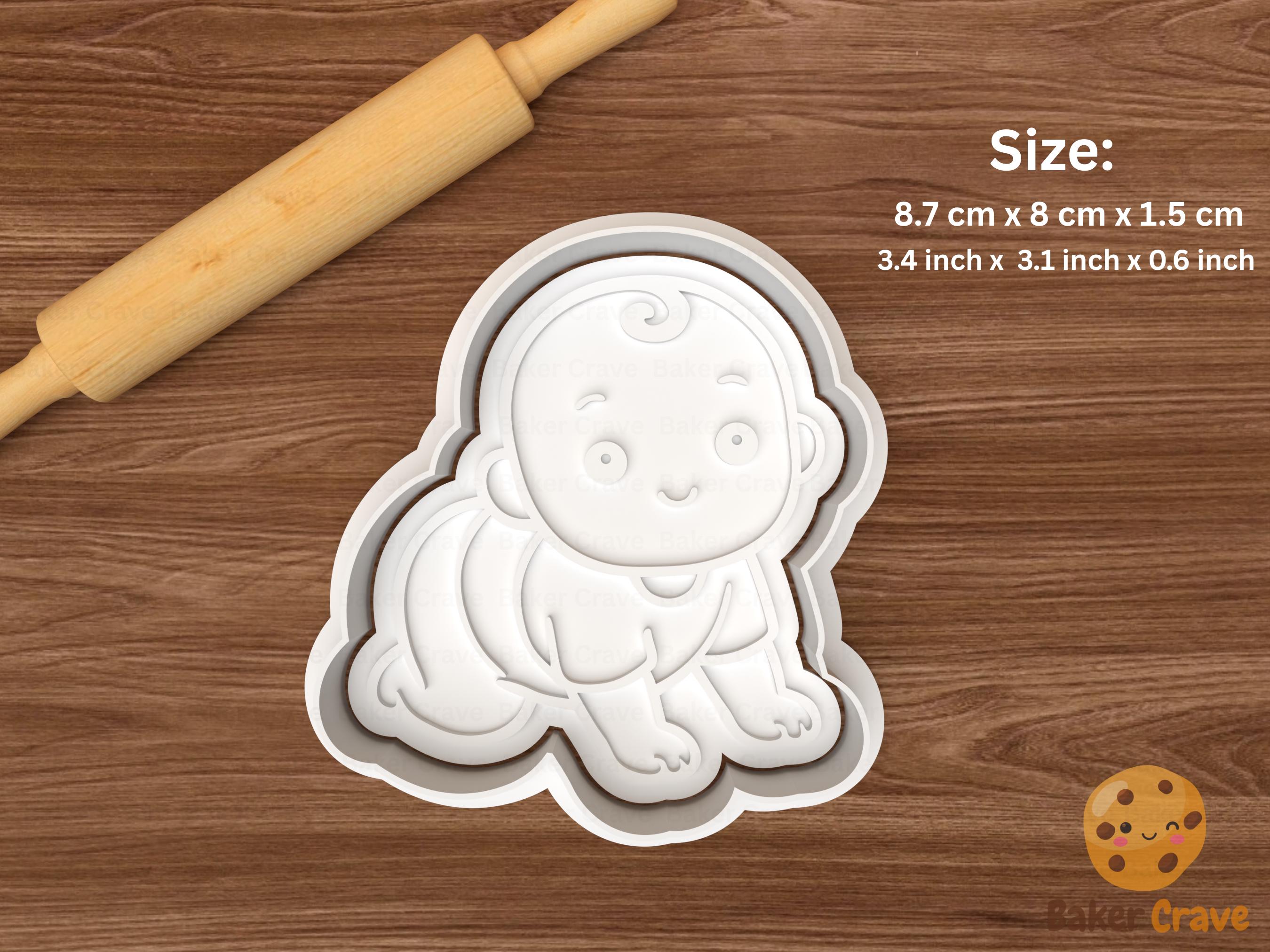 Baby Cookie Cutter Set STL File