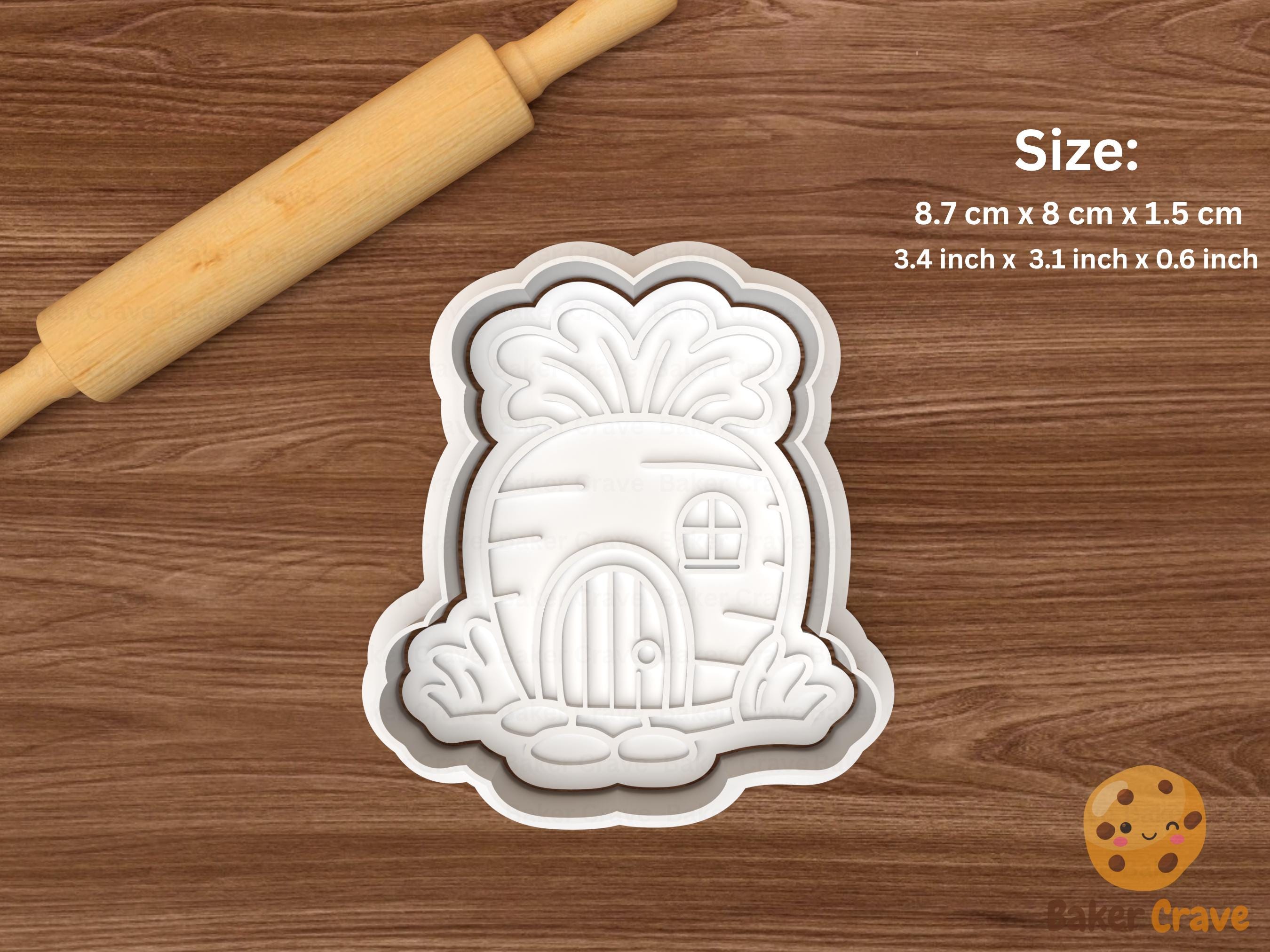 Easter Houses Cookie Cutter Set STL File
