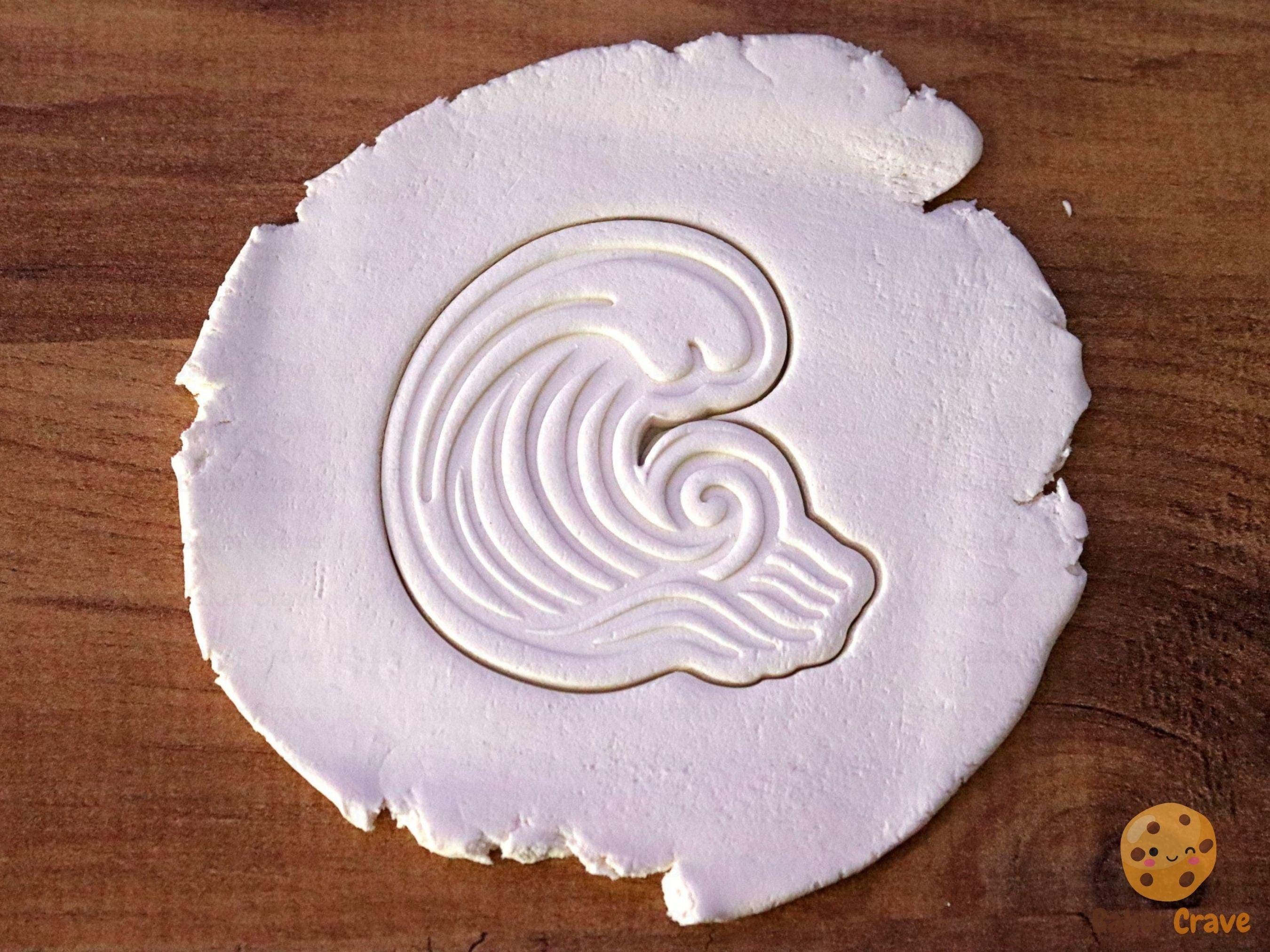 Wave Cookie Cutter Set STL File