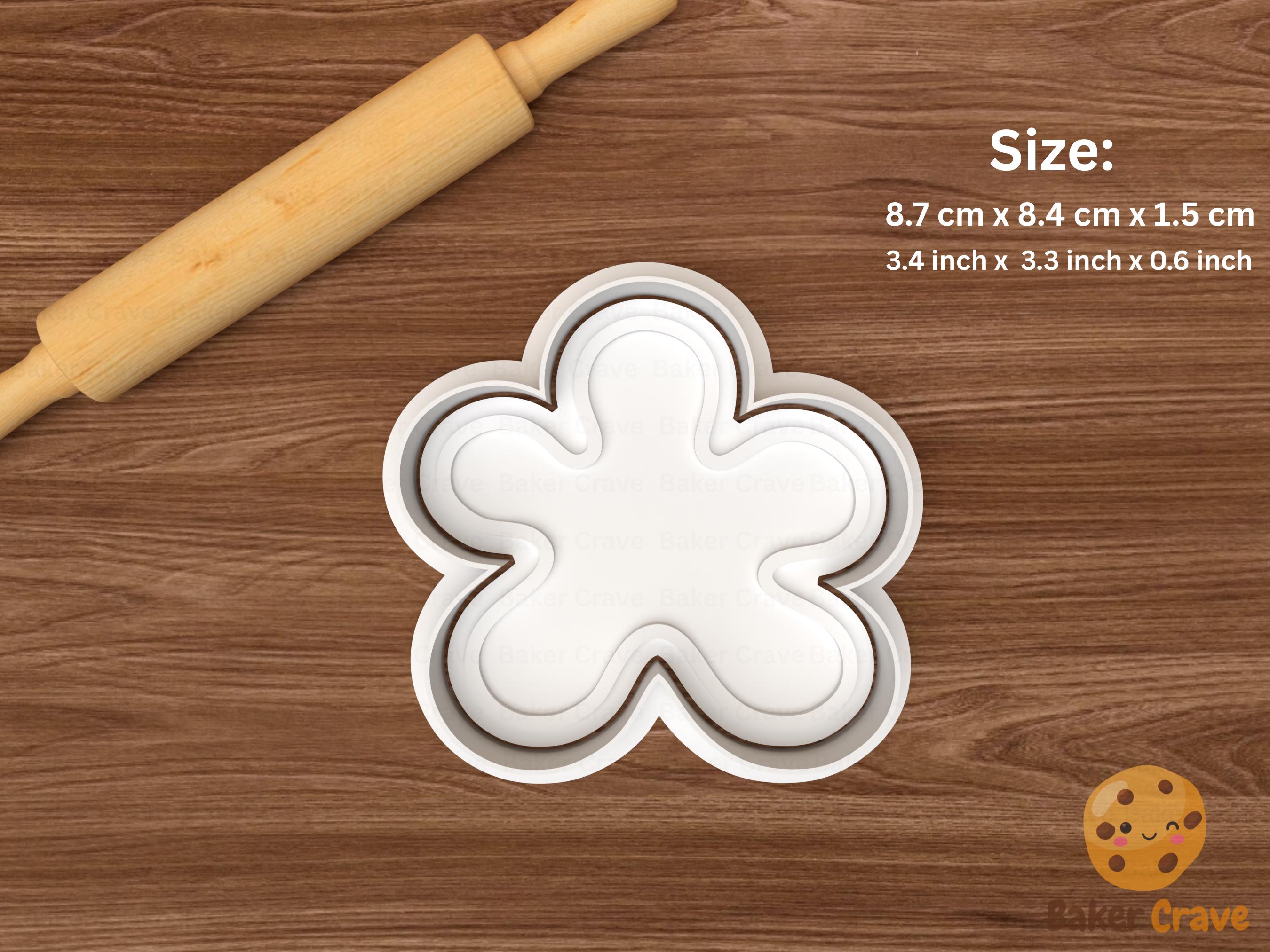 Splash Cookie Cutter Set STL File