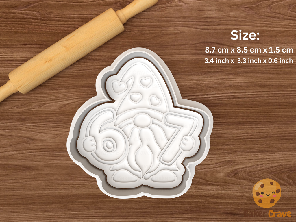 7 Valentine Characters Cookie Cutter Set STL File - 67valentine5
