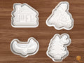 Camping Cookie Cutter Set STL File