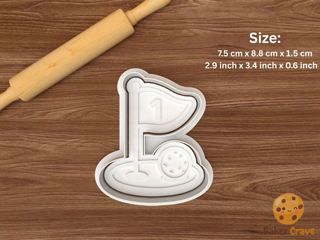 Golf Cookie Cutter Set STL File