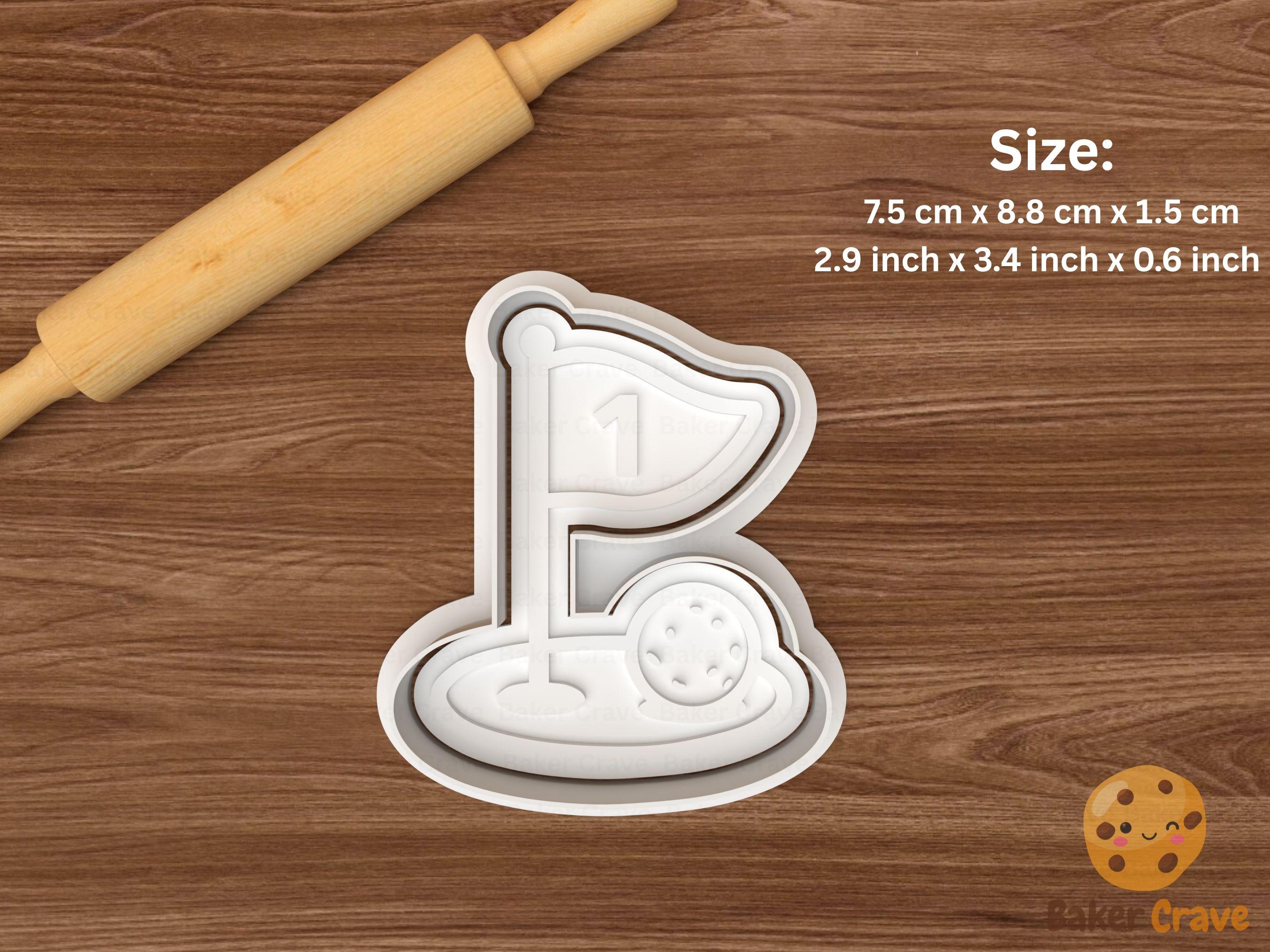 Golf Cookie Cutter Set STL File