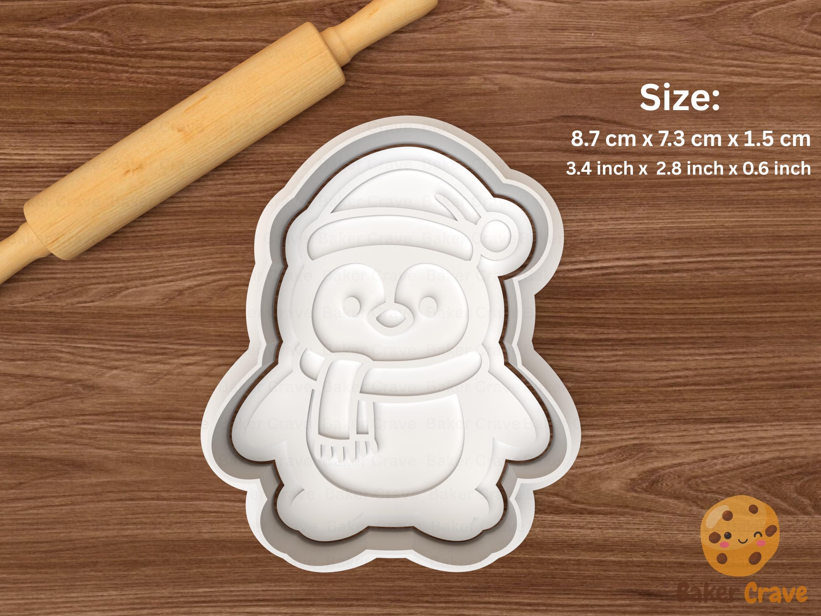 Christmas Winter Animals Cookie Cutter Set STL File