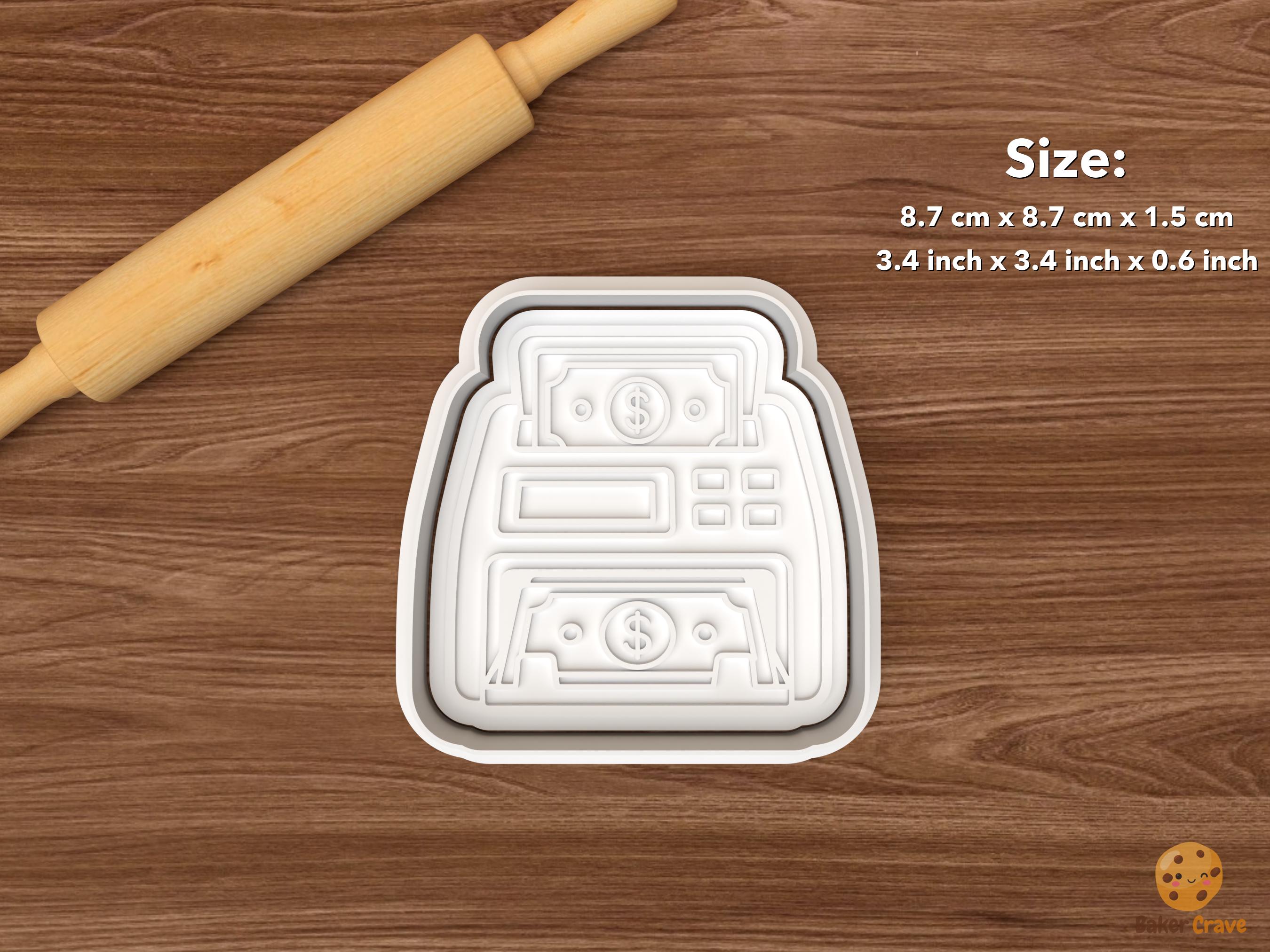 Money Savings Cookie Cutter Set STL File