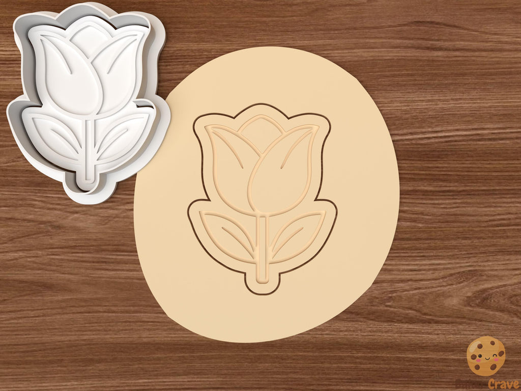 Spring Flower Cookie Cutter Set STL File