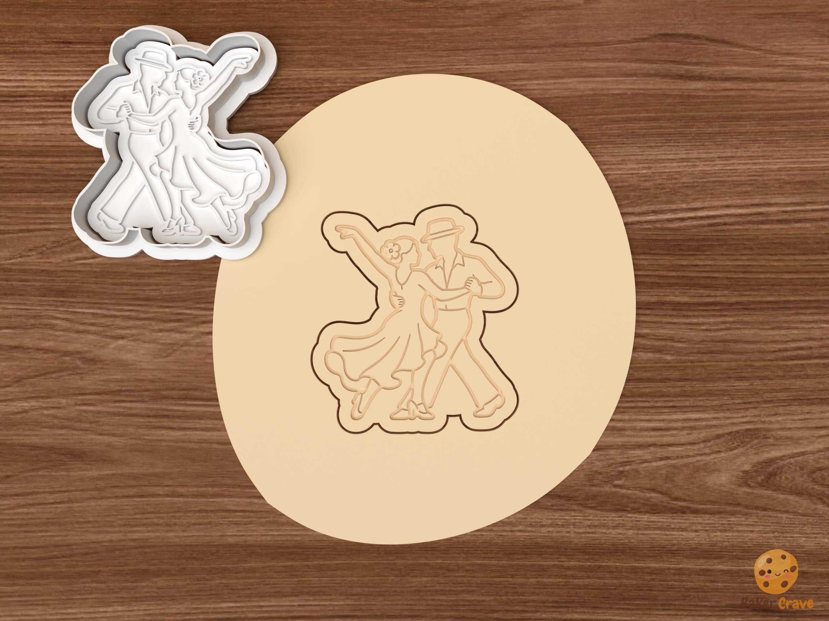 Latin Dance Cookie Cutter Set STL File