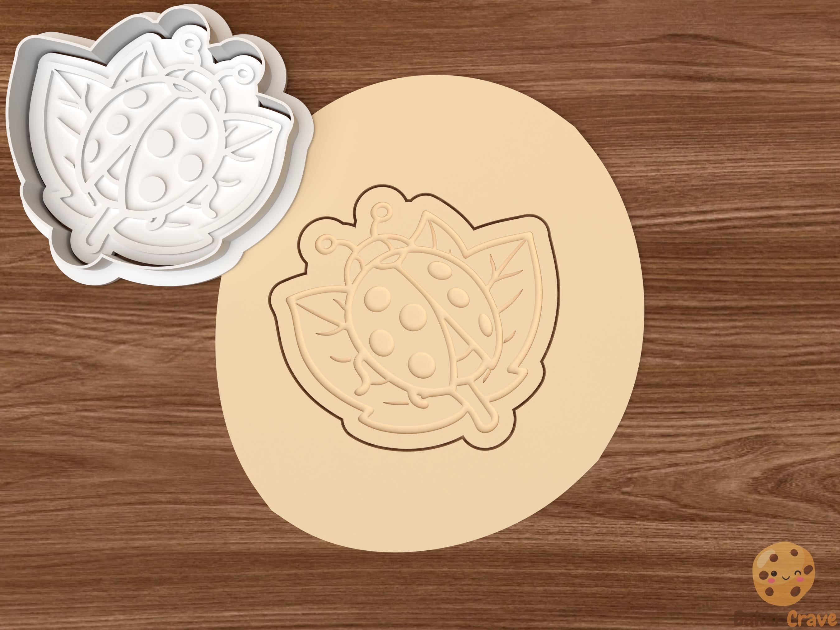 Ladybug Cookie Cutter Set STL File