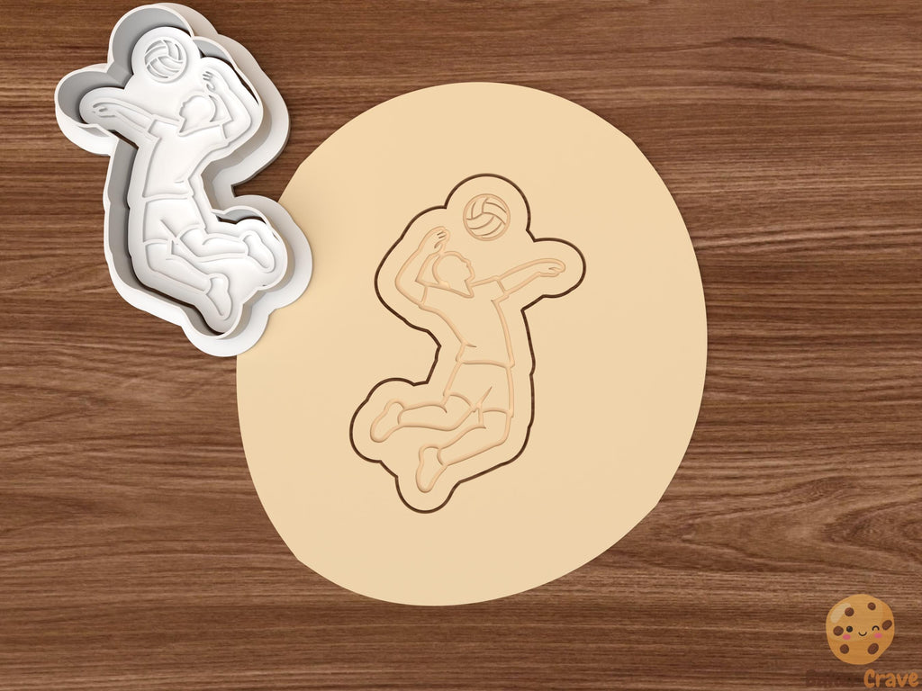 Volleyball Cookie Cutter Set STL File