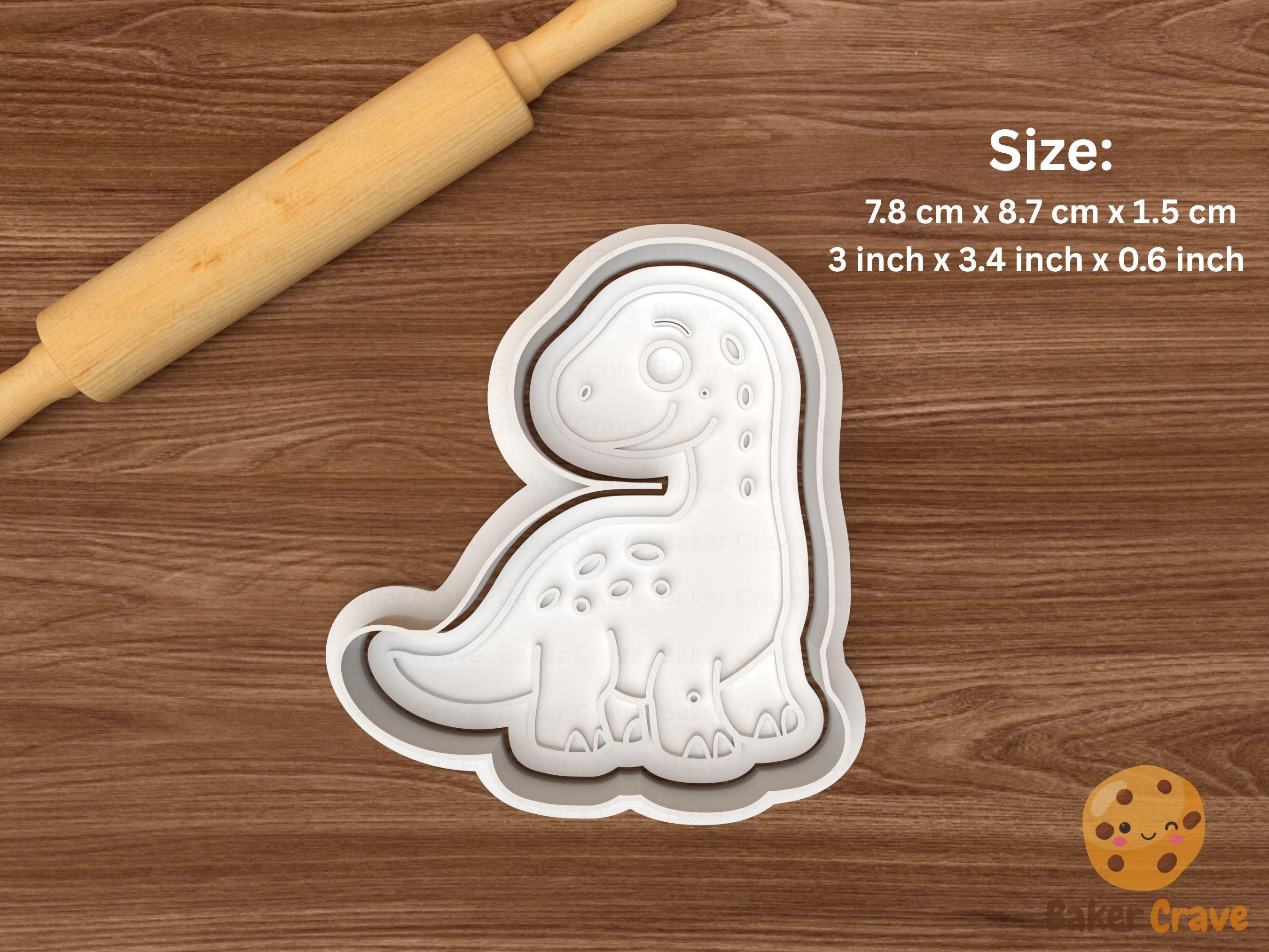 Dinosaur Cookie Cutter Set STL File