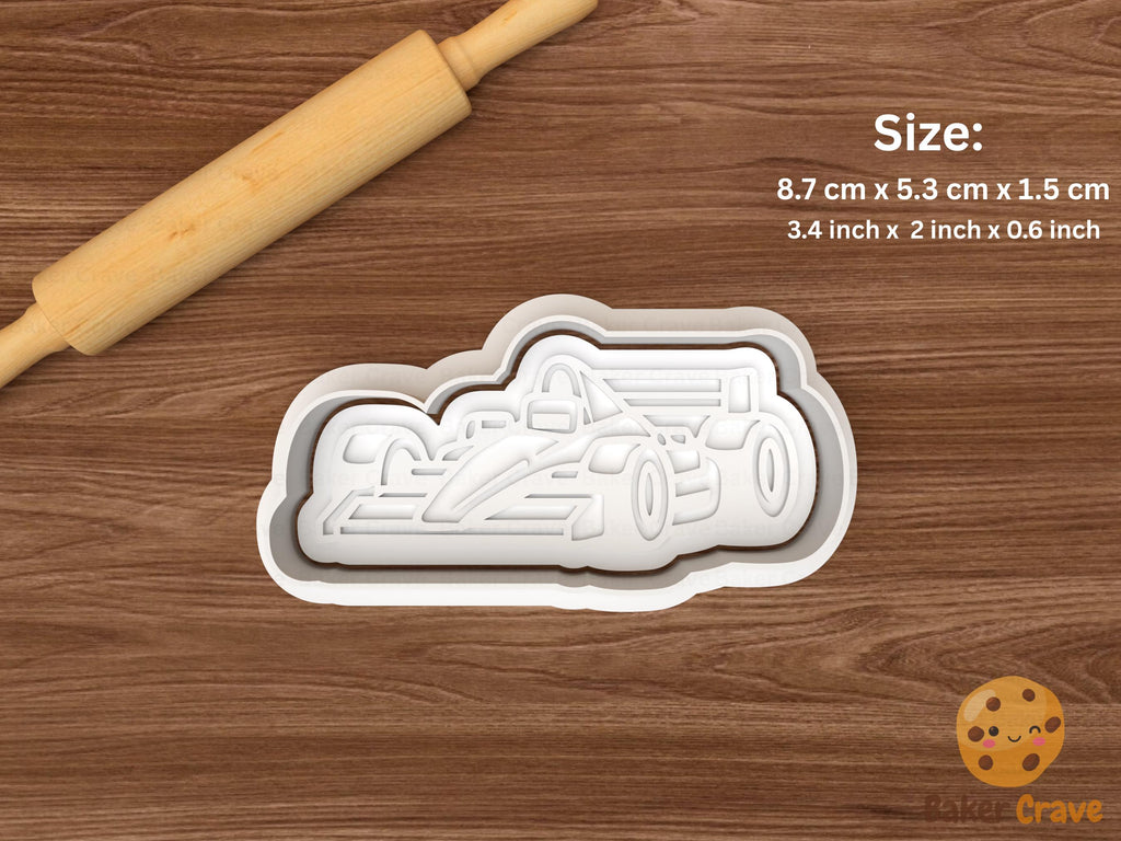 Racing Cars Cookie Cutter Set STL File