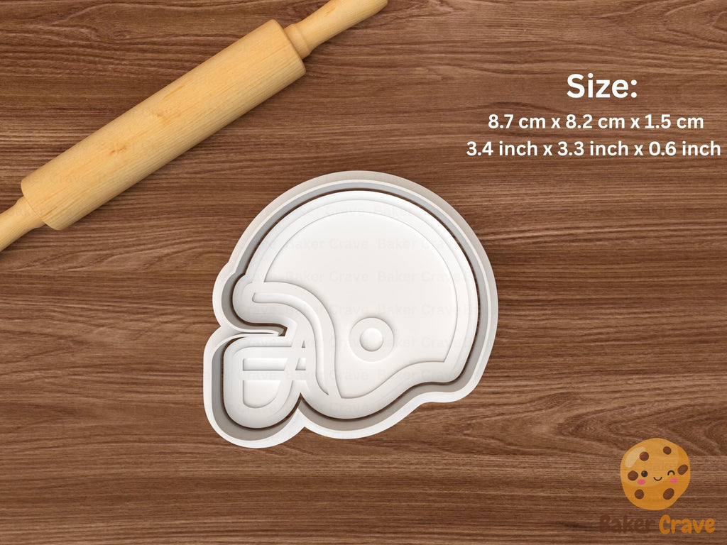 American Football Cookie Cutter Set STL File
