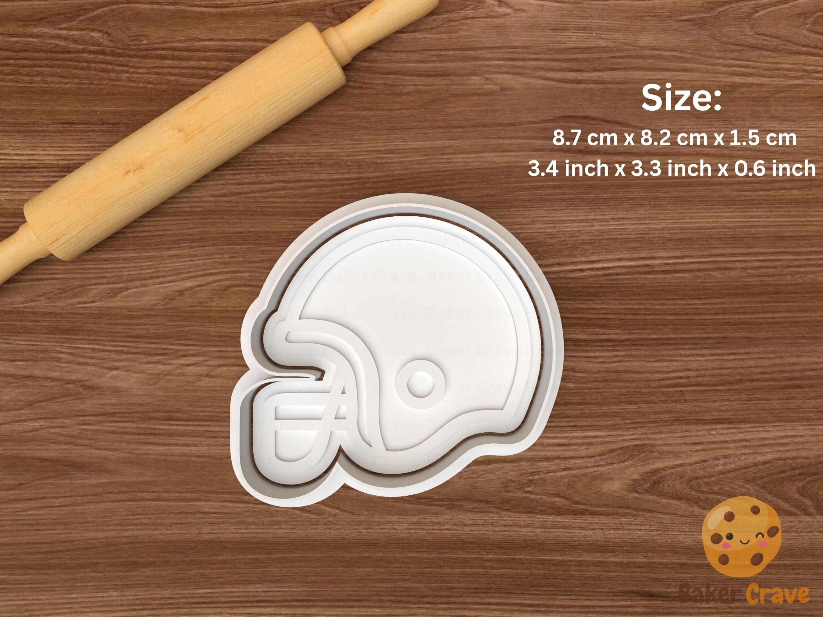 American Football Cookie Cutter Set STL File