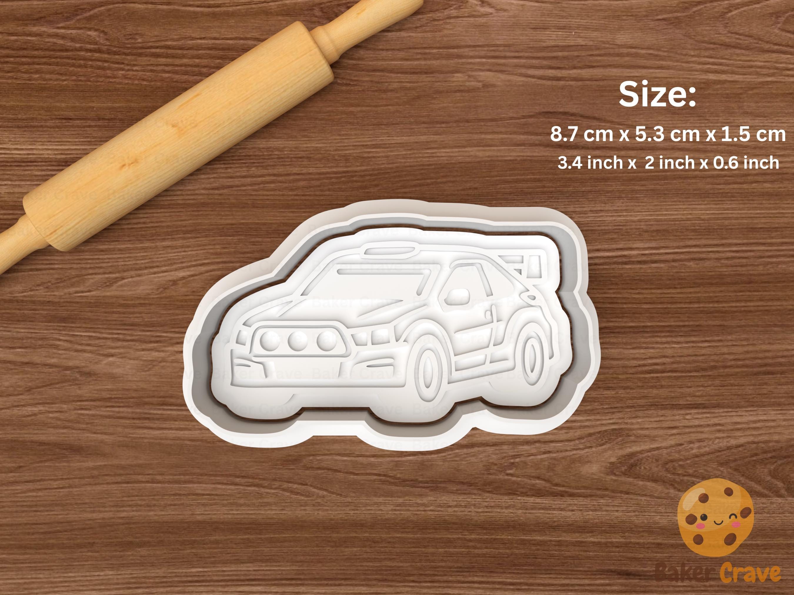 Racing Cars Cookie Cutter Set STL File
