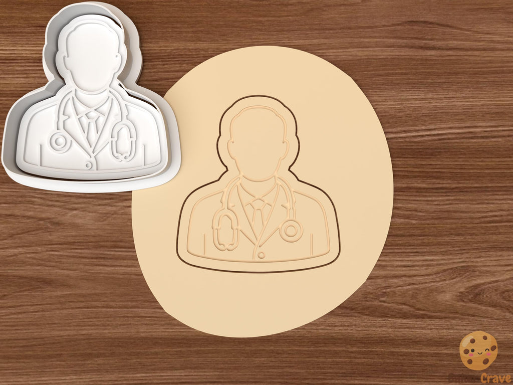 Doctor Cookie Cutter Set STL File