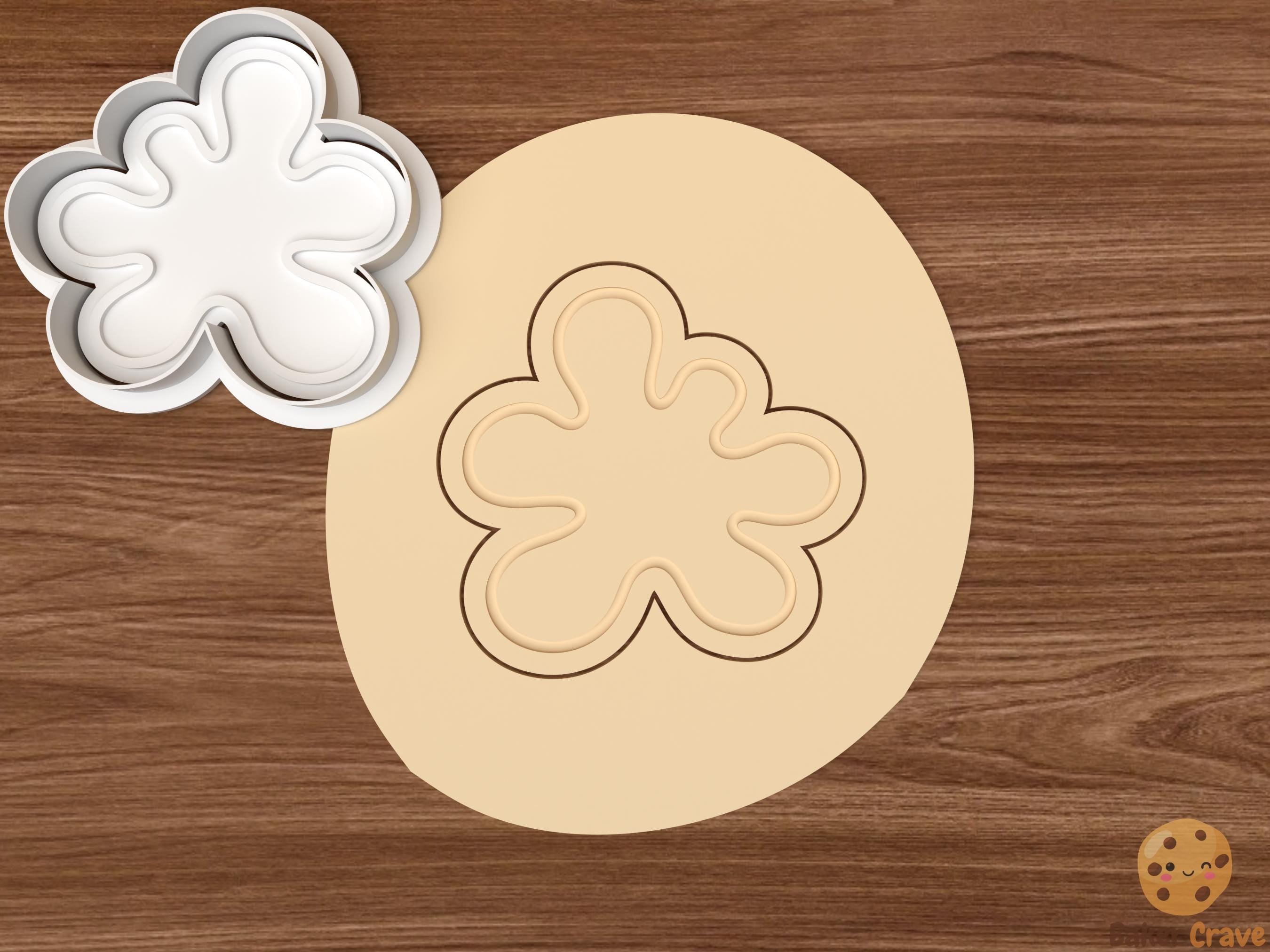 Splash Cookie Cutter Set STL File