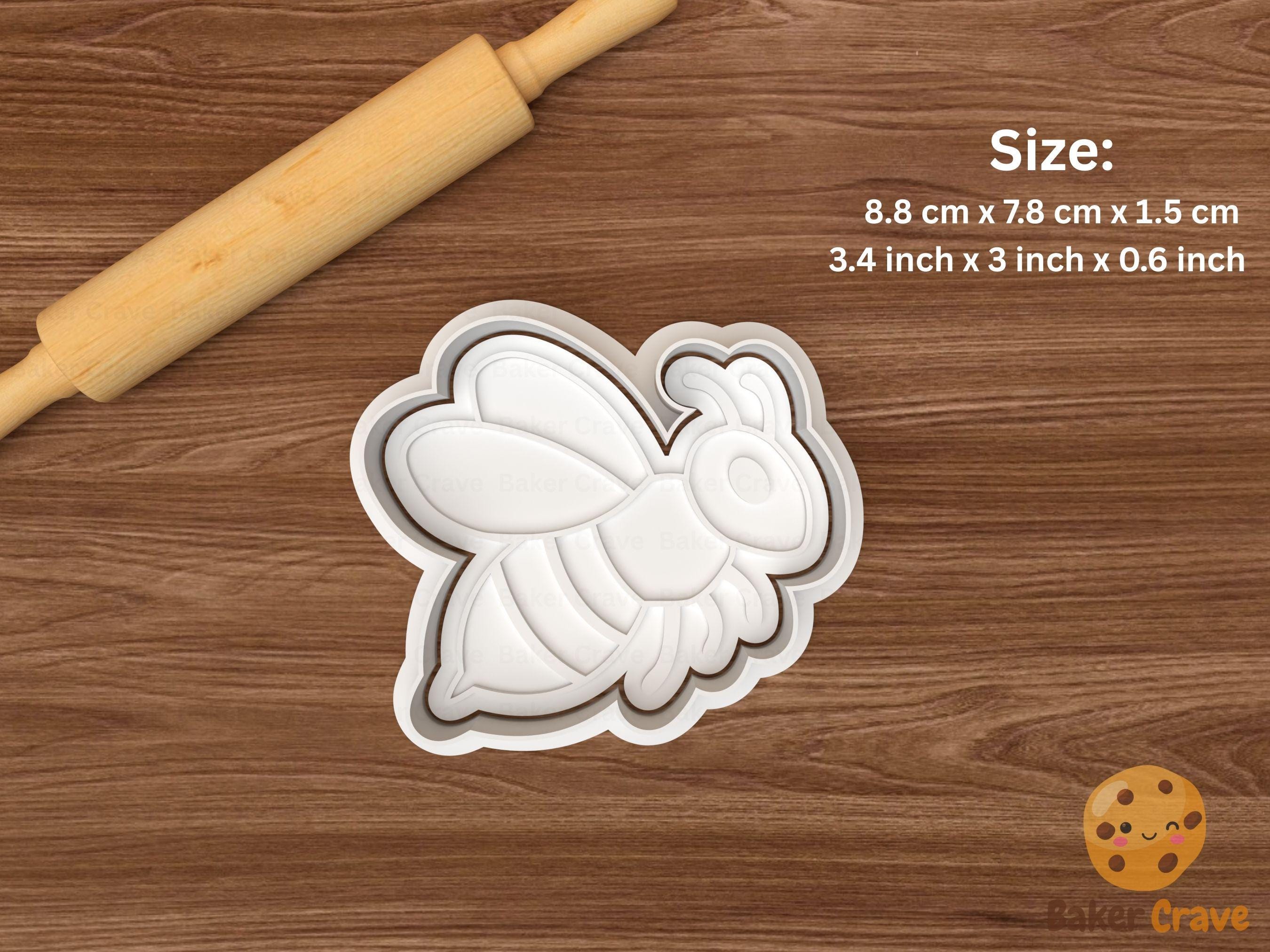 Bee Cookie Cutter Set STL File