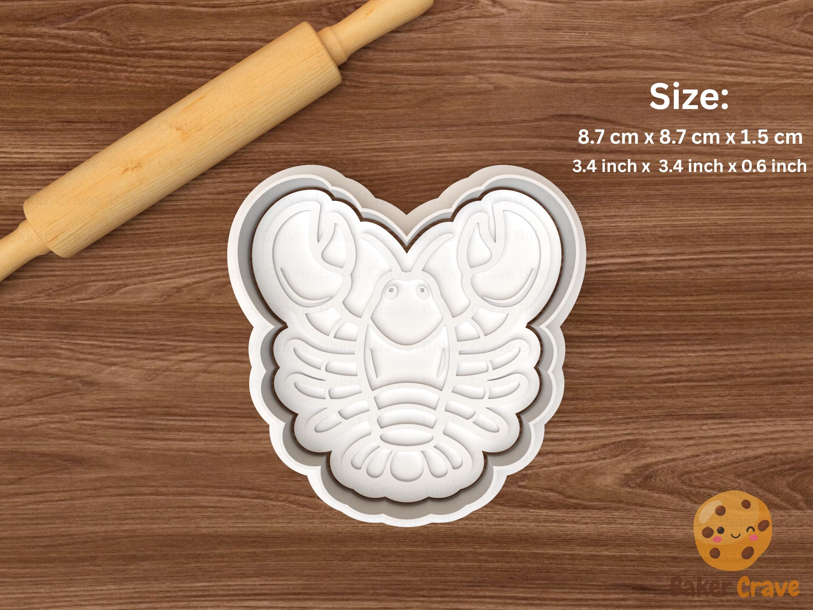 Ocean Animals Cookie Cutter Set STL File