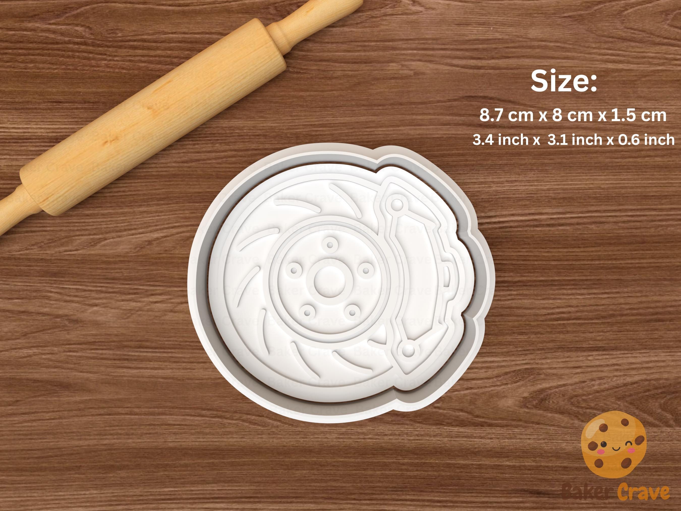 Car Spare Parts Cookie Cutter Set STL File