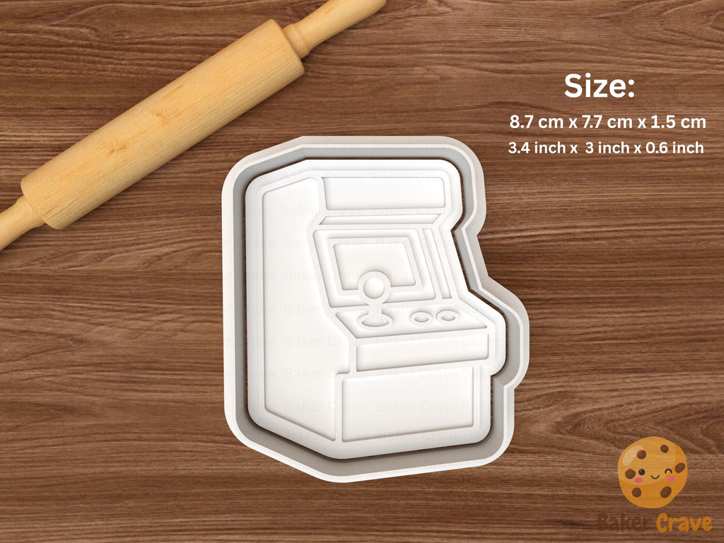 Retro Gaming Cookie Cutter Set STL File