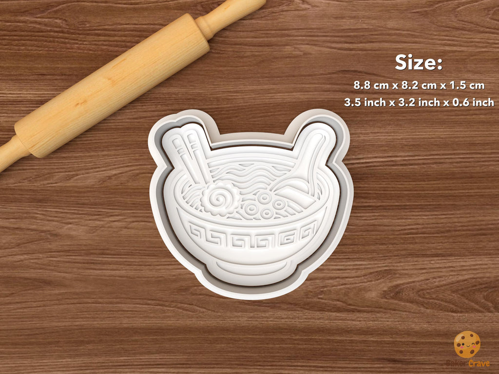 Sushi & Ramen Cookie Cutter Set STL File