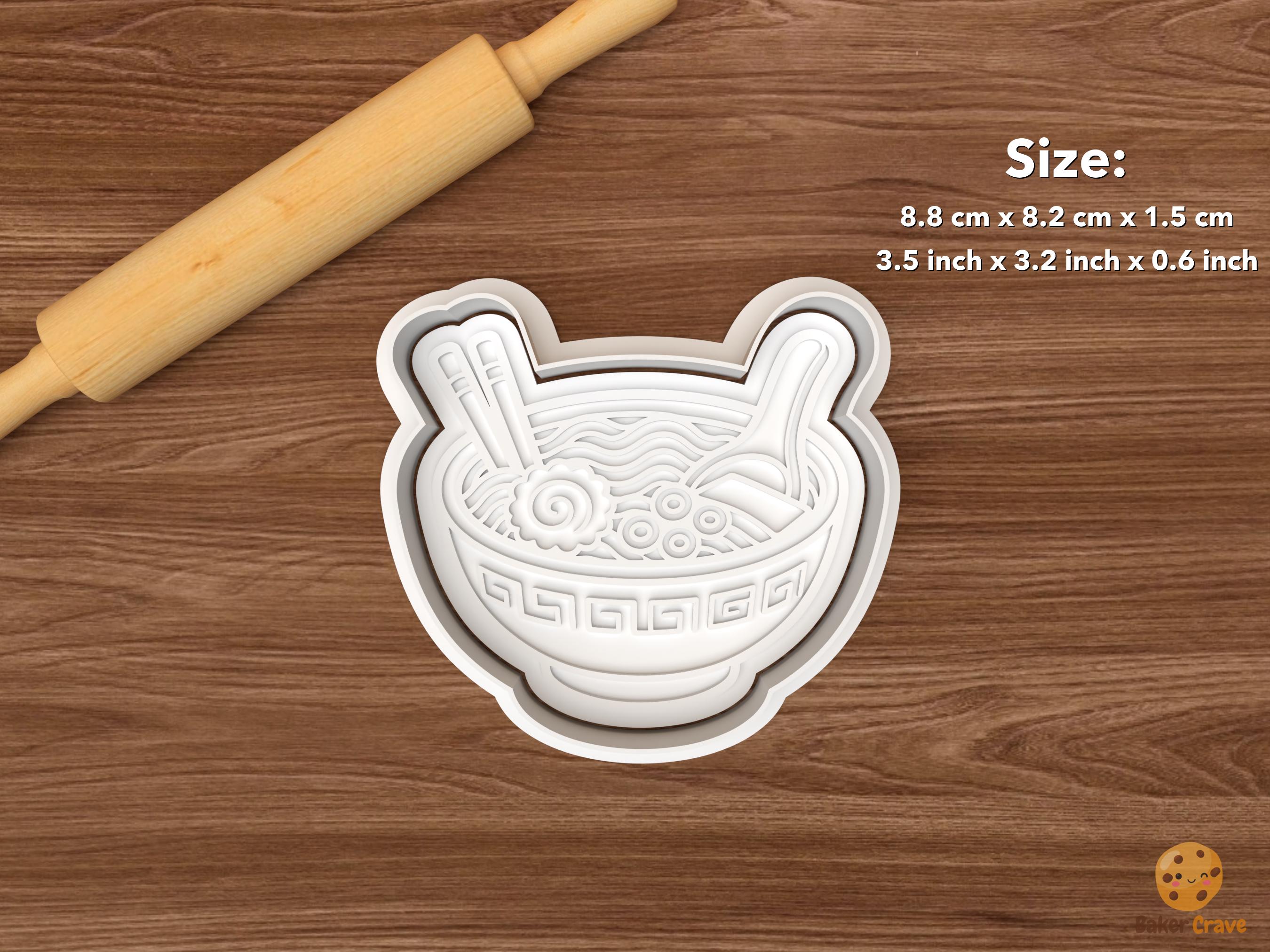 Sushi & Ramen Cookie Cutter Set STL File