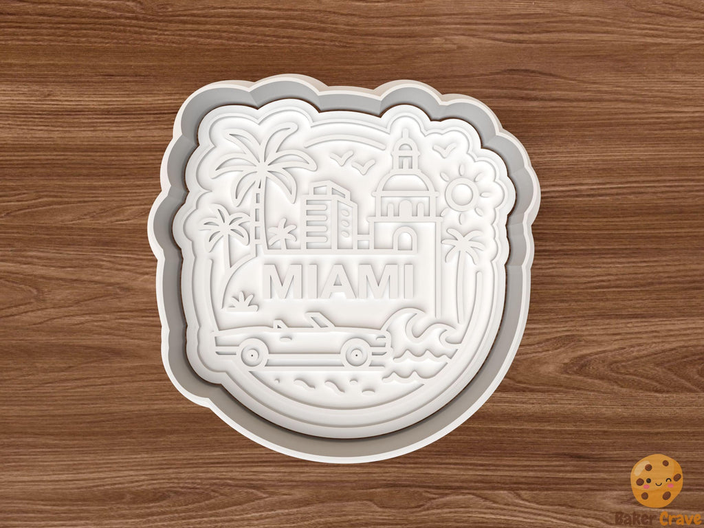 Miami Cookie Cutter STL File