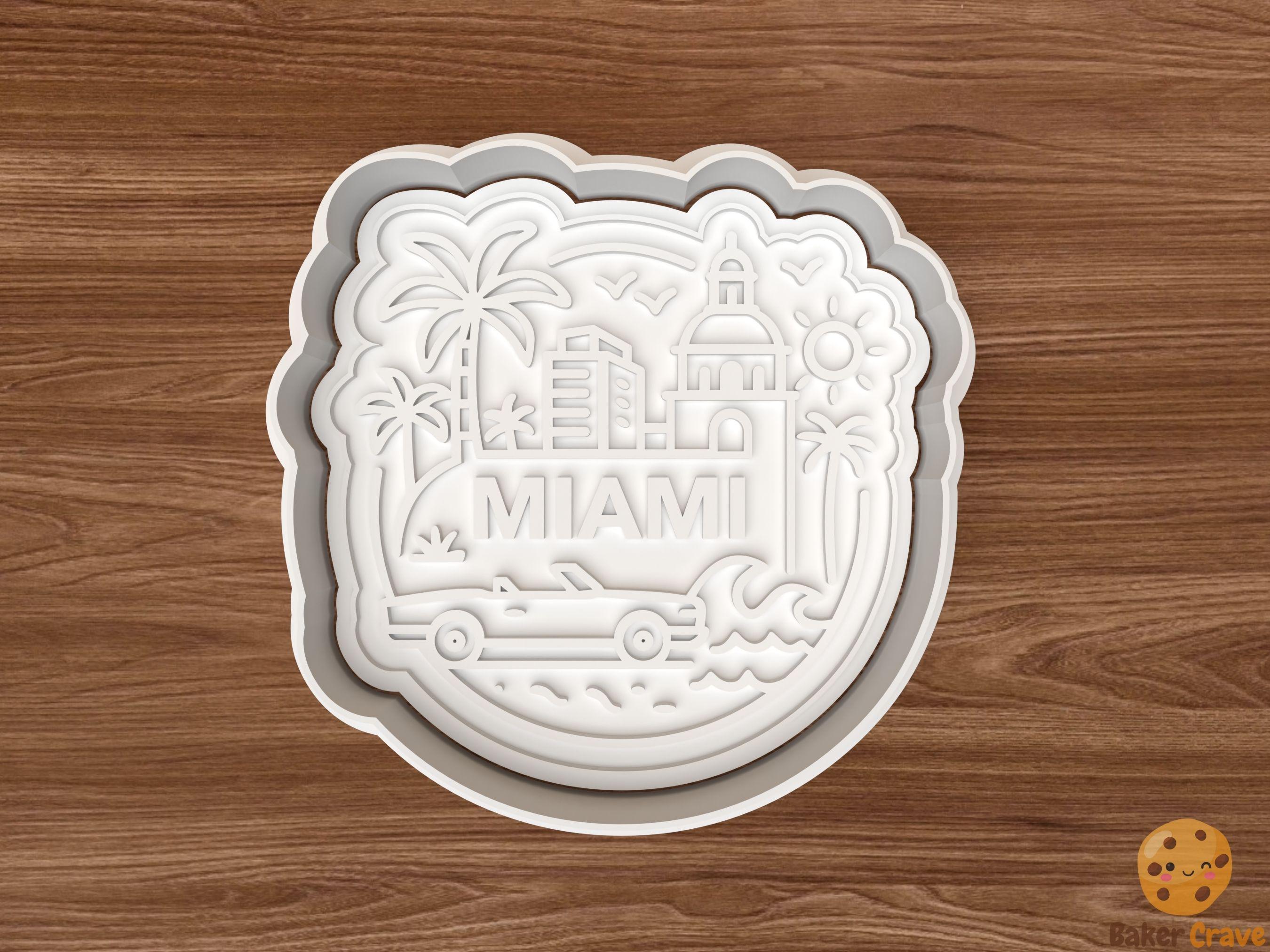 Miami Cookie Cutter STL File