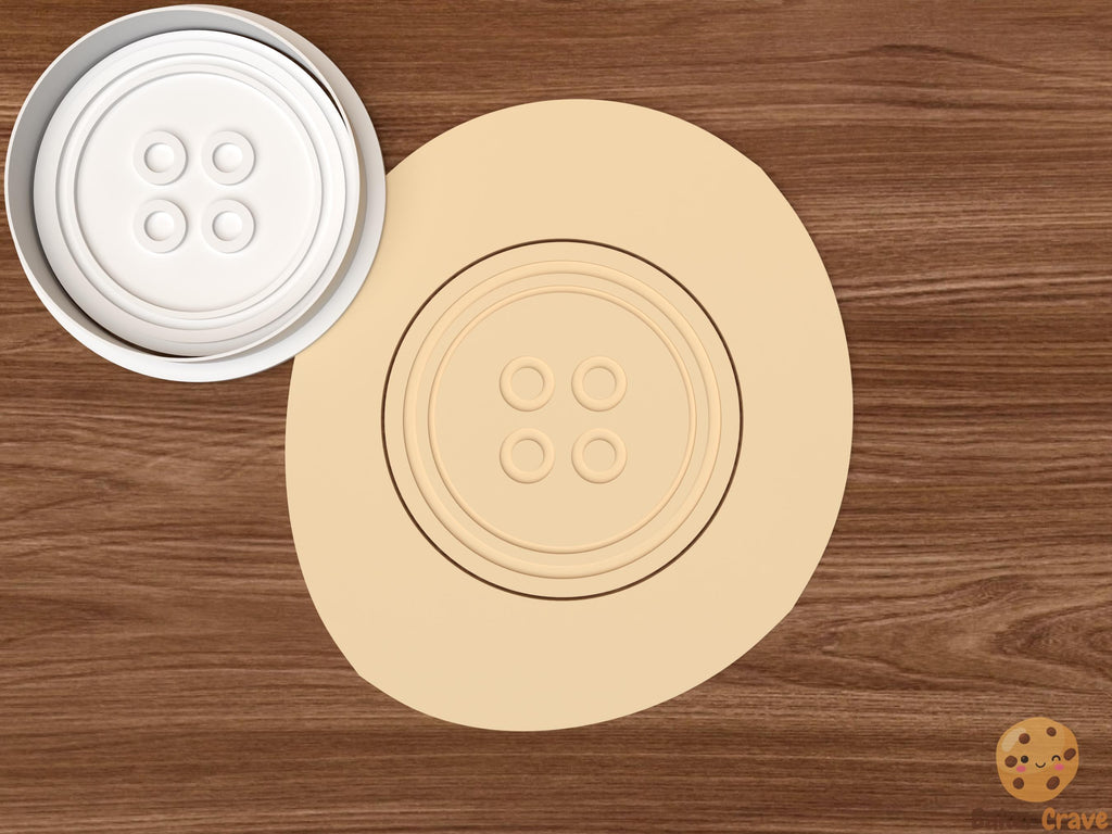 Button Cookie Cutter Set STL File
