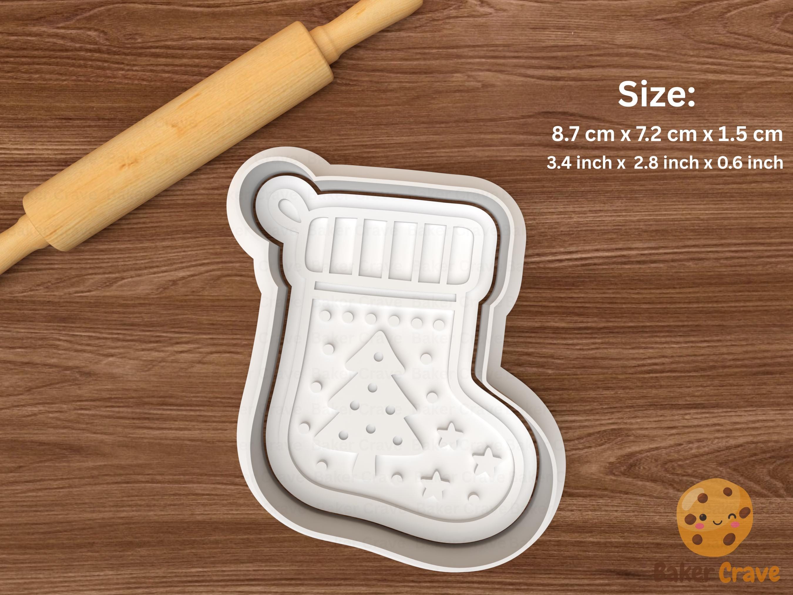 Christmas Stockings Cookie Cutter Set STL File