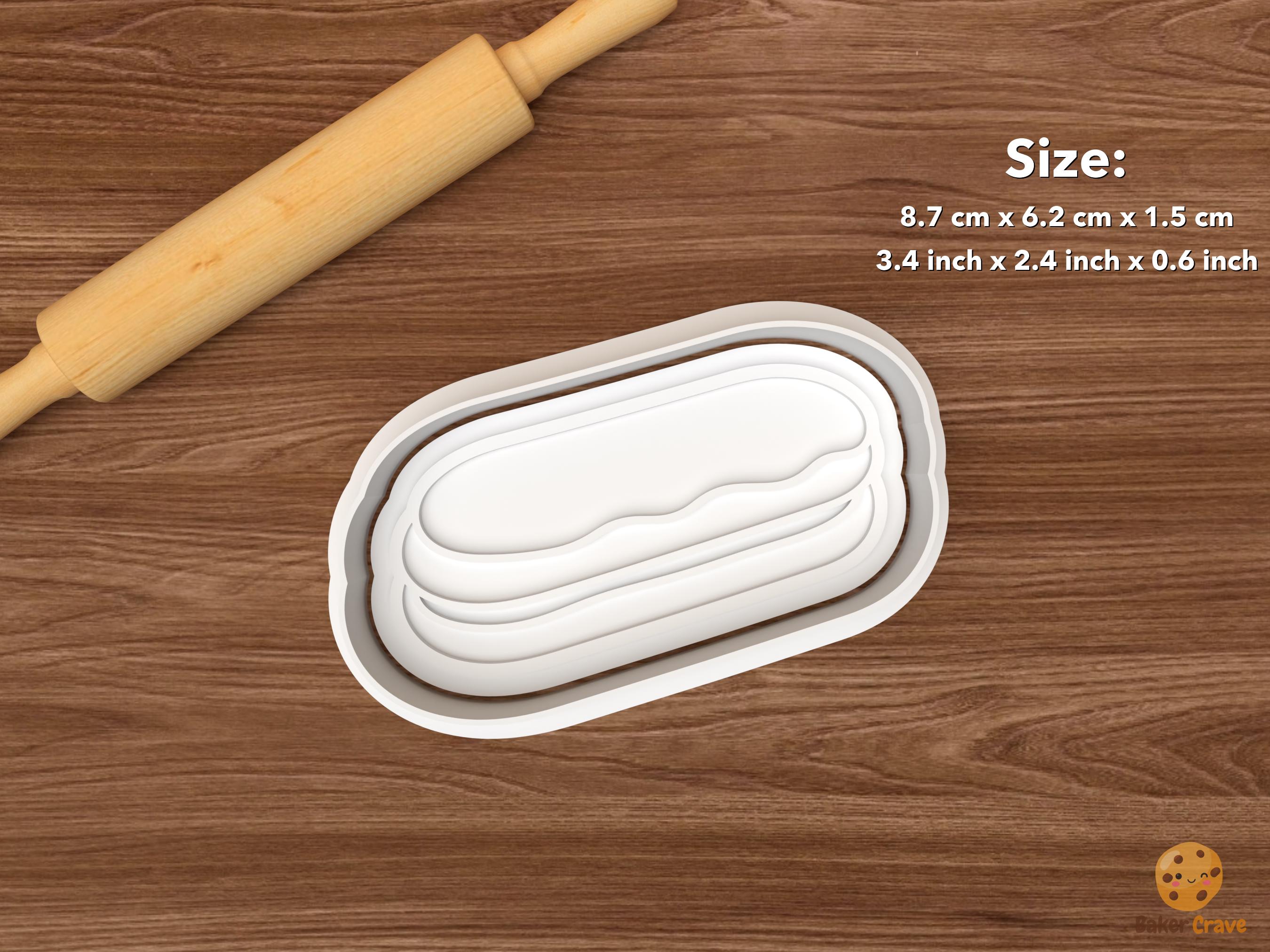 French Pastry Cookie Cutter Set STL File