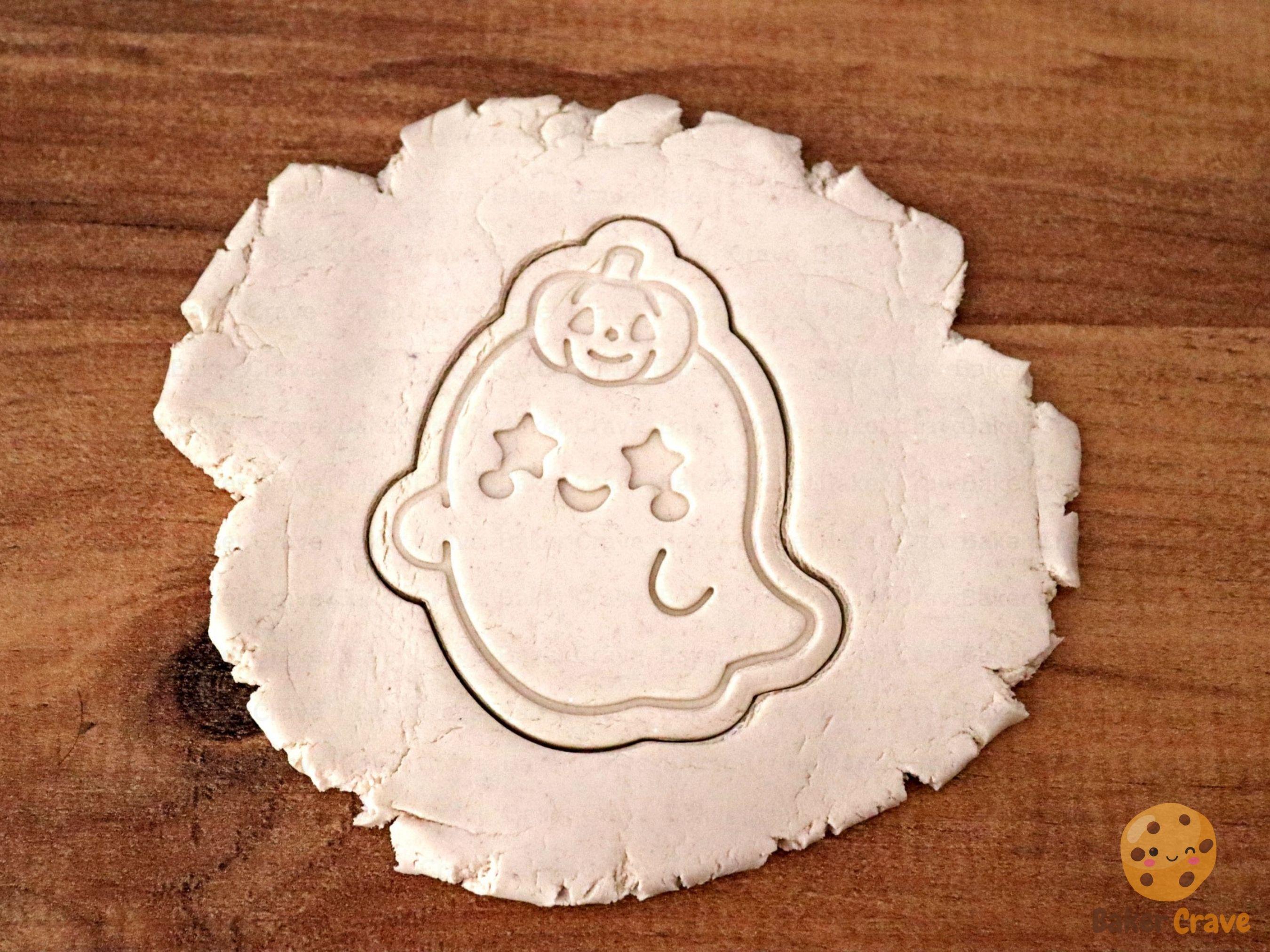 Kawaii Halloween Ghost Cookie Cutter Set STL File