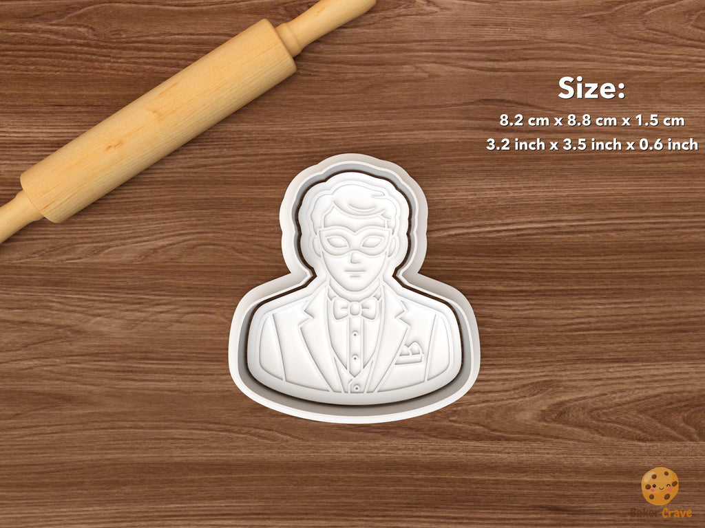 Venetian Masquerade Cookie Cutter Set STL File
