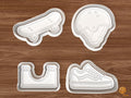Skateboarding Cookie Cutter Set STL File