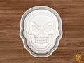 Halloween Skull Face Cookie Cutter STL File