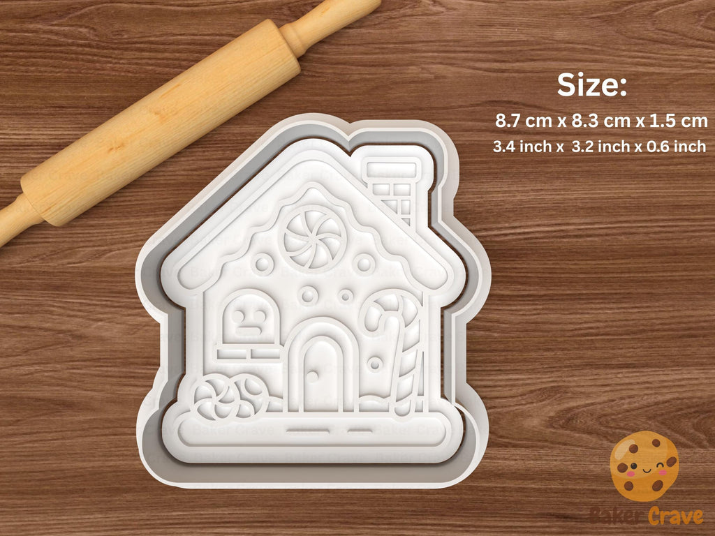 Christmas Candy Shop Cookie Cutter Set STL File