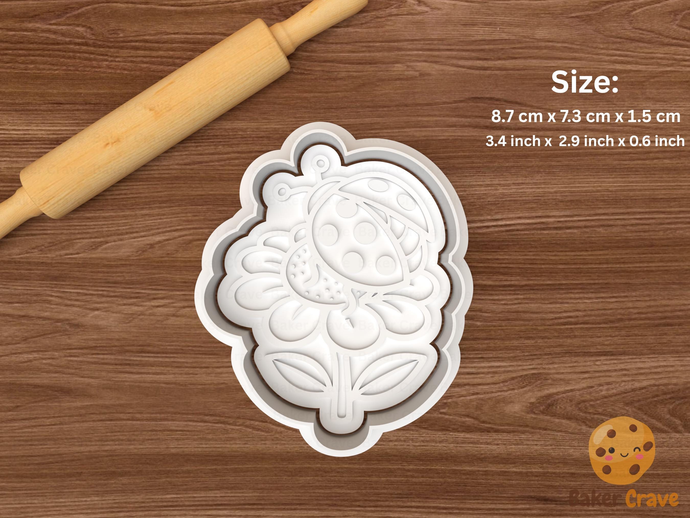 Ladybug Cookie Cutter Set STL File