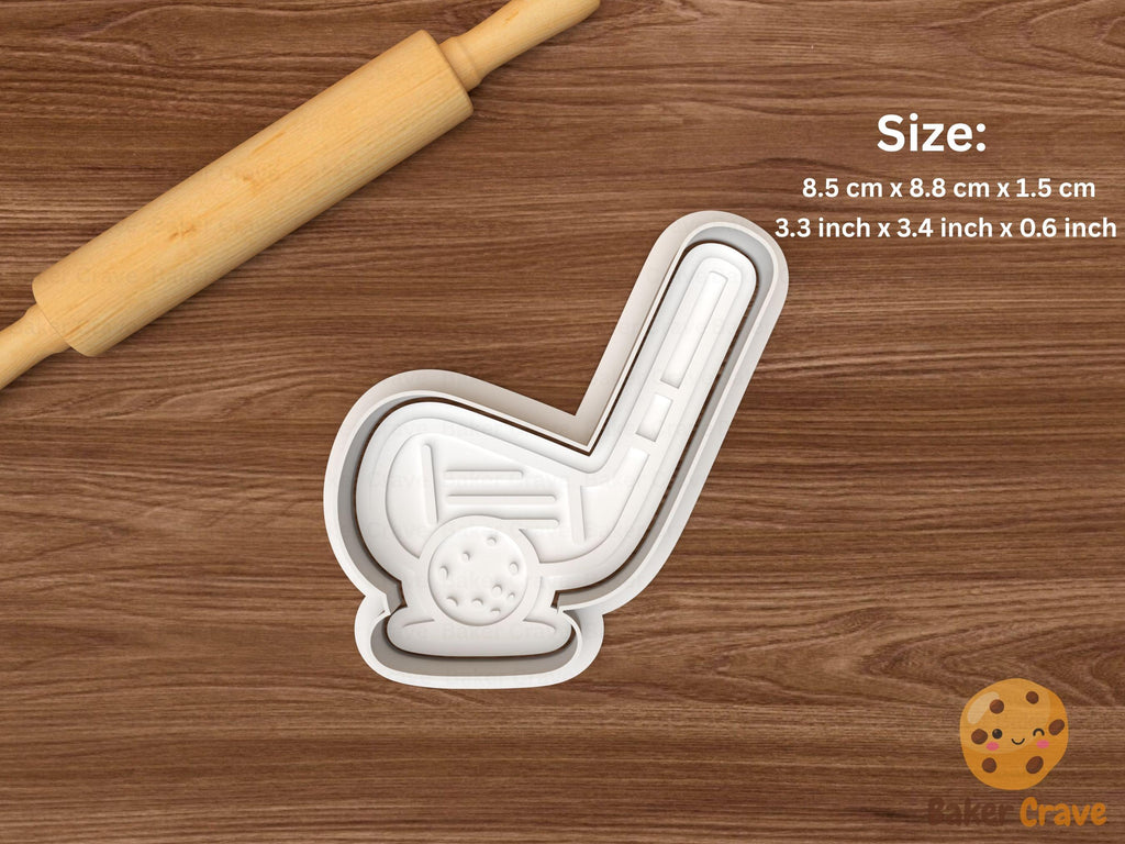 Golf Cookie Cutter Set STL File