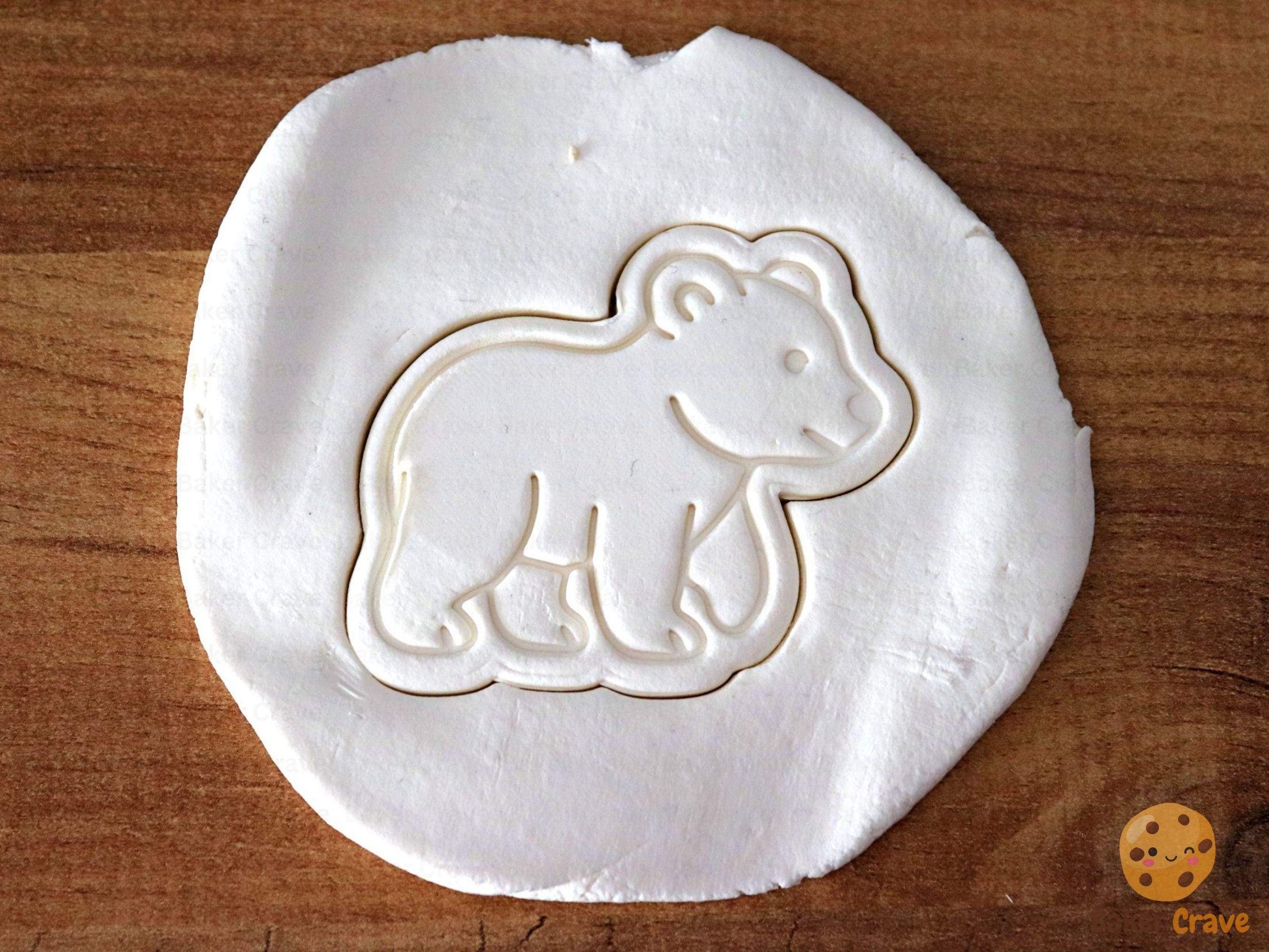 Bear Cookie Cutter Set STL File