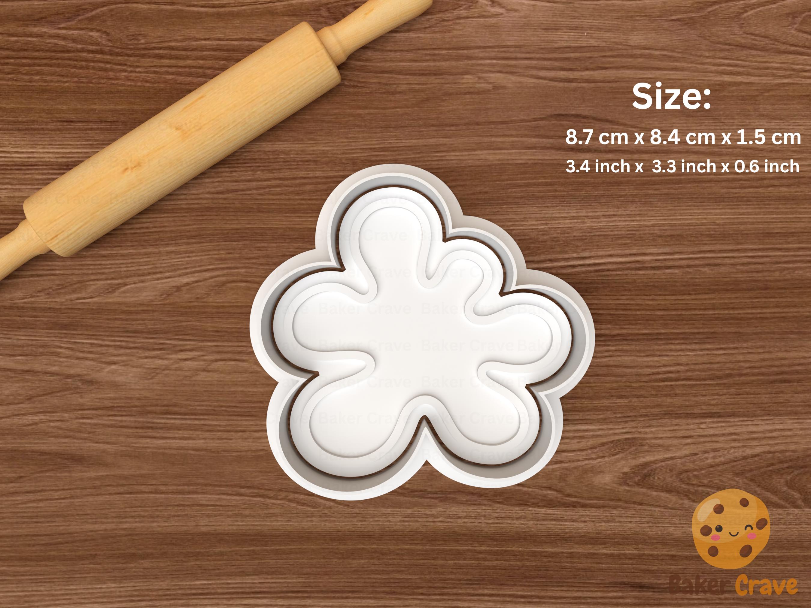 Splash Cookie Cutter Set STL File