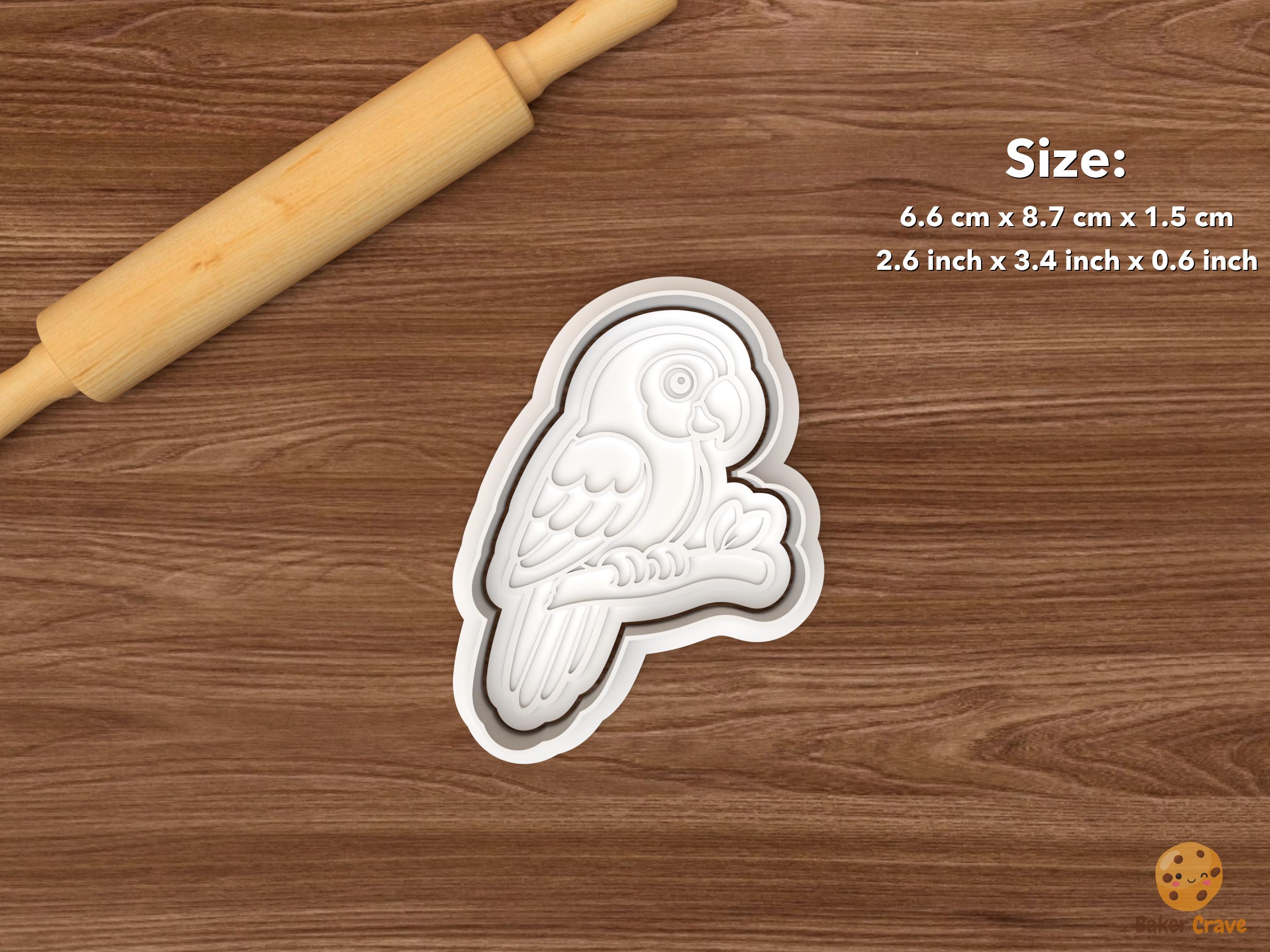 Pet Birds Cookie Cutter Set STL File