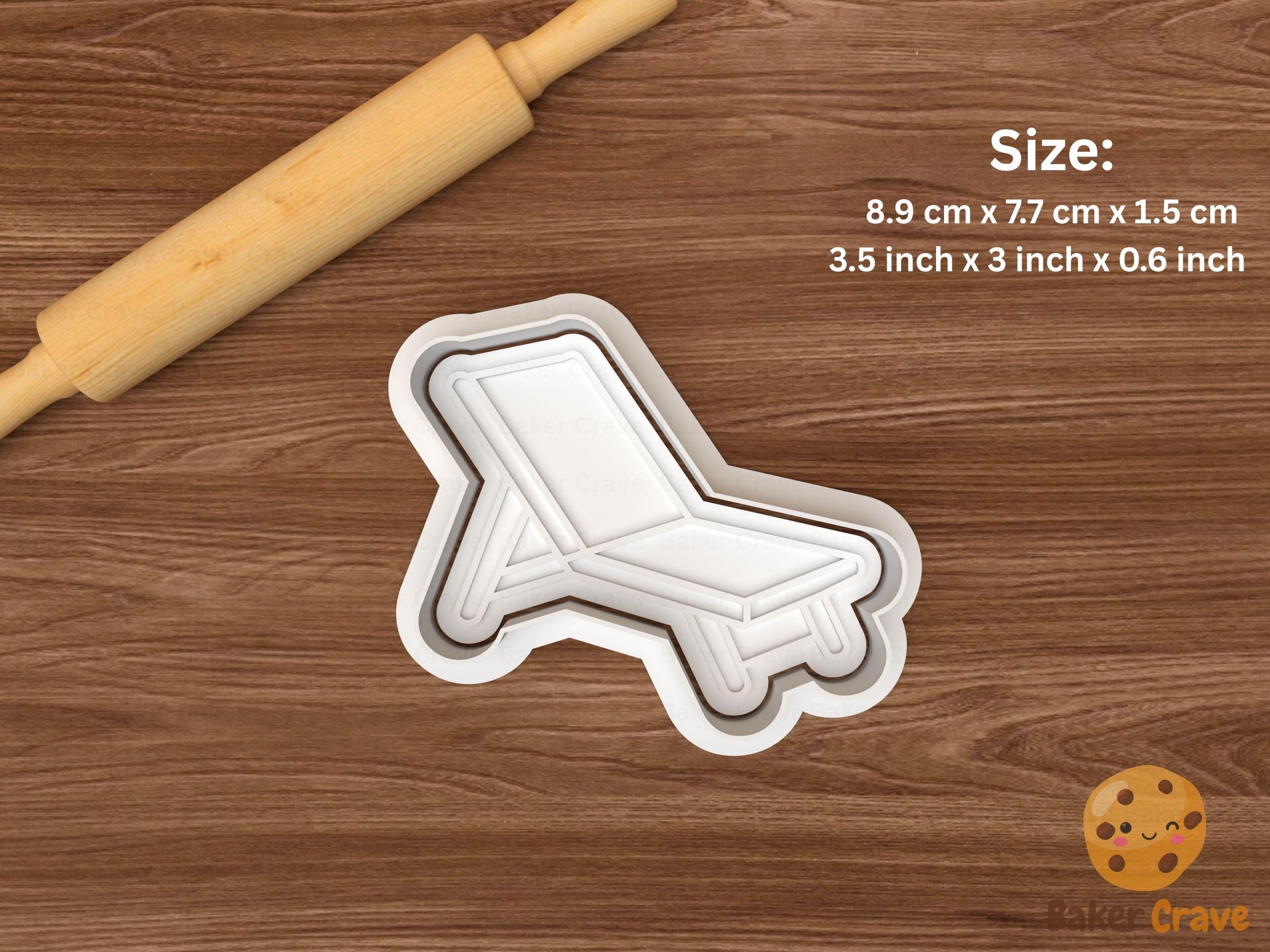 Beach Cookie Cutter Set STL File