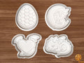 Dragon Cookie Cutter Set STL File