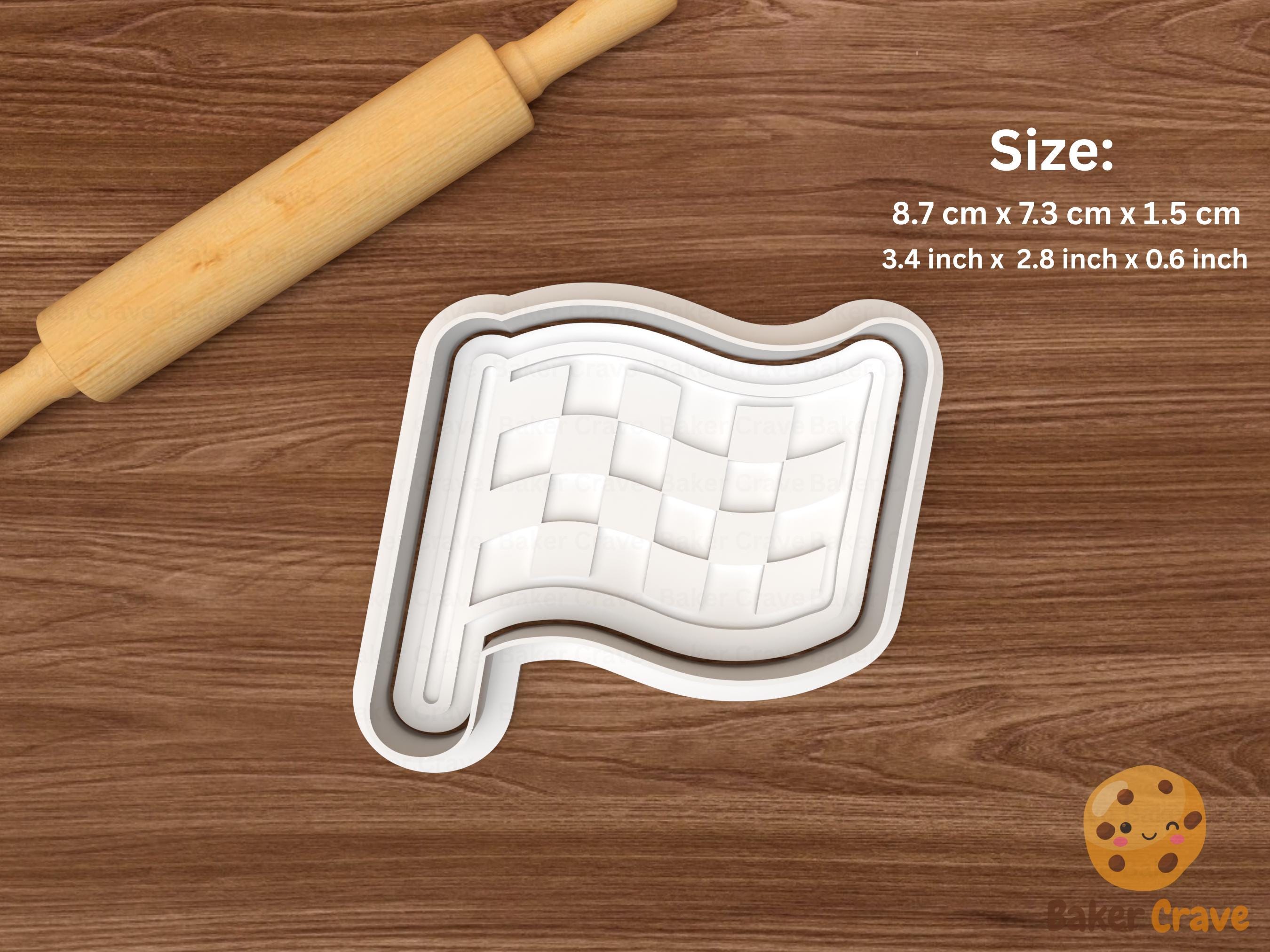 Motorsport Cookie Cutter Set STL File
