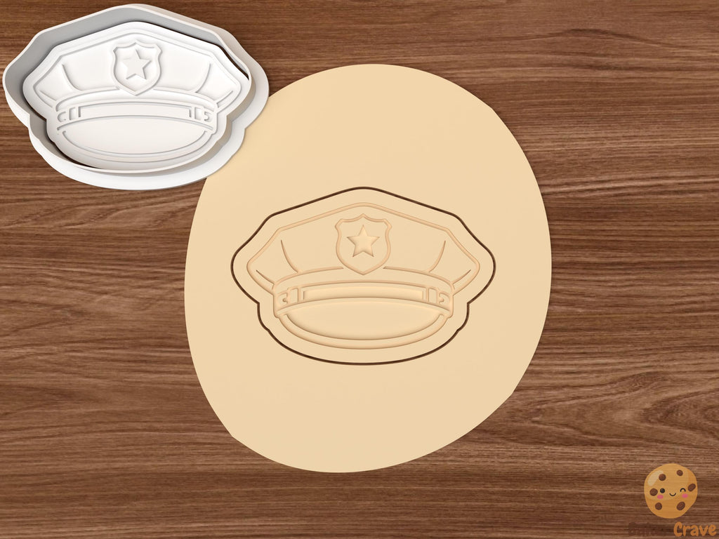 Police Cookie Cutter Set STL File