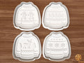Christmas Sweater Cookie Cutter Set STL File